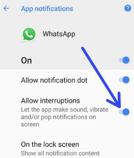 Cum se dezactivează notificările heads-up pe Android Oreo