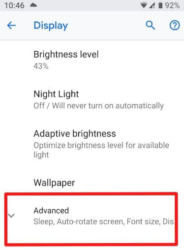 Cum se activează modul întunecat în Android 9 Pie