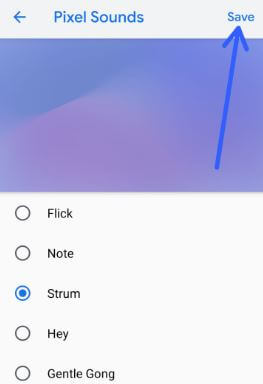 Cum se schimbă sunetul de notificări implicit pe Pixel 3 XL Pie